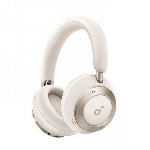 Anker Soundcore Space One Pro Adaptive Active Noise Cancelling Headphone - Cream White