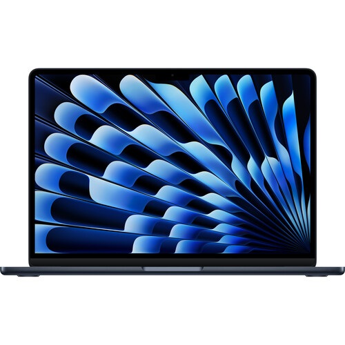 Apple MacBook Air 13" M4 chip w 10C CPU and 8C GPU, 16GB, 256GB SSD, English - Midnight - MW123LL/A