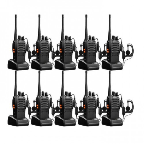 Baofeng BF-888S 5W UHF Radio - 10-Pack