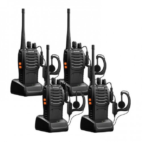 Baofeng BF-888S 5W UHF Radio - 4-Pack