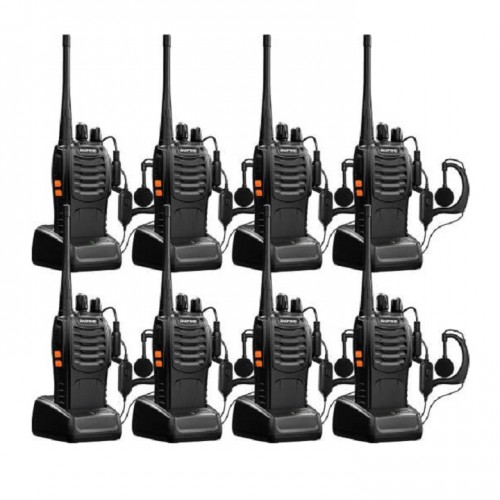 Baofeng BF-888S 5W UHF Radio - 8-Pack