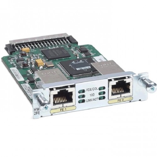 Cisco HWIC-2FE 2 Port Fast Ethernet High Speed WIC Card