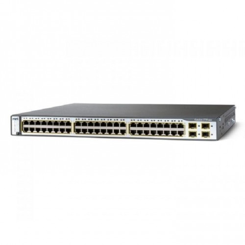 Cisco WS-C3750-48PS-S Catalyst 3750 48 Port Managed Switch