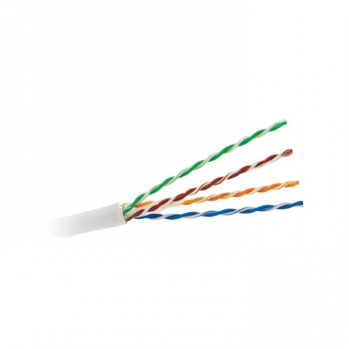 D-link NCB-6AUGRYR-305-LS Cat6A LSZH 23awg 305mtr - White/Brown