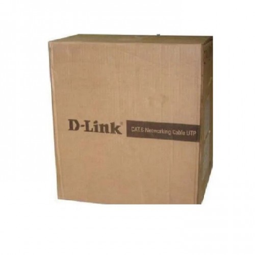 D-Link NCB-C6UGRYR-305-24-E Cat6 UTP 24 AWG PVC Solid Cable - Grey