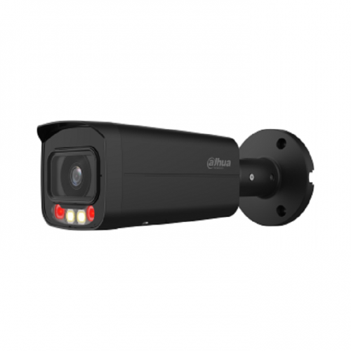 Dahua DH-IPC-HFW2449T-AS-IL 4MP Smart Dual Light Fixed-focal Bullet WizSense Network Camera - Black