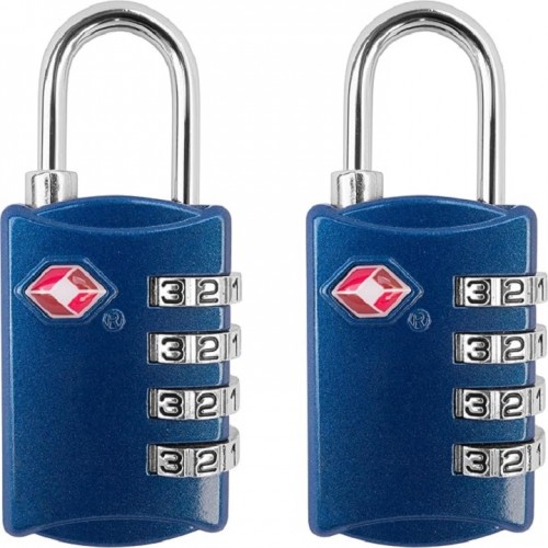 Desired Tools DTTS2PBL TSA Cadenas à bagages - Bleu