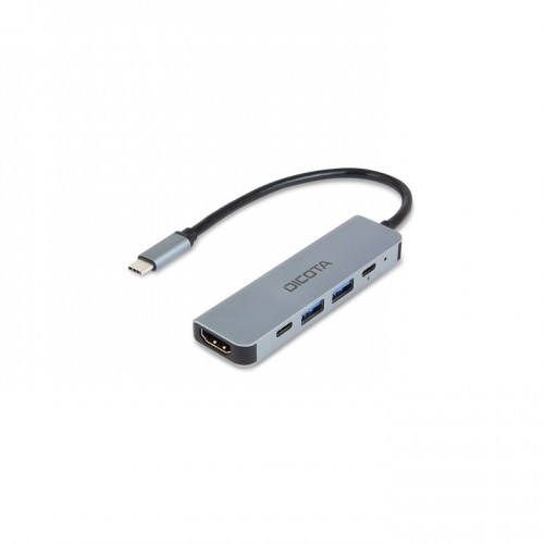 Dicota D32060 USB-C 5-in-1 Video Hub 4K PD 100W