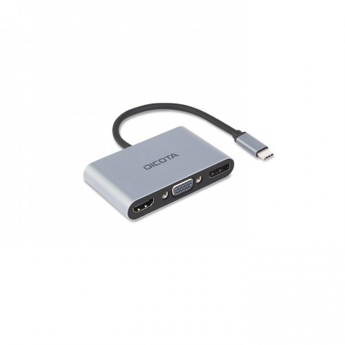 Dicota D32064 USB-C Portable 5-in-1 Mini Docking Station 4K HDMI/ DP PD 100W