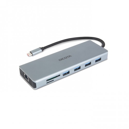 Dicota D32065 USB-C 13-in-1 Docking Station 4K HDMI/DP PD 100W