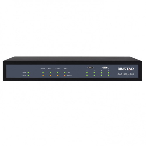 Dinstar DAG1000-4S4O 4S4O Passerelle VoIP analogique hybride
