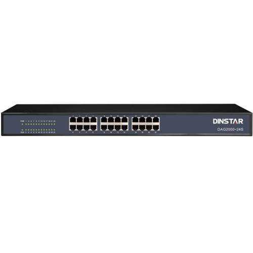 Dinstar DAG2000-24S 24 FXS Analog VoIP Gateway