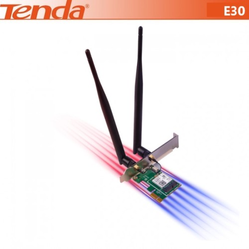 Adaptateur PCIe Bluetooth 5.0 Tenda AX3000 Wi-Fi 6 - E30