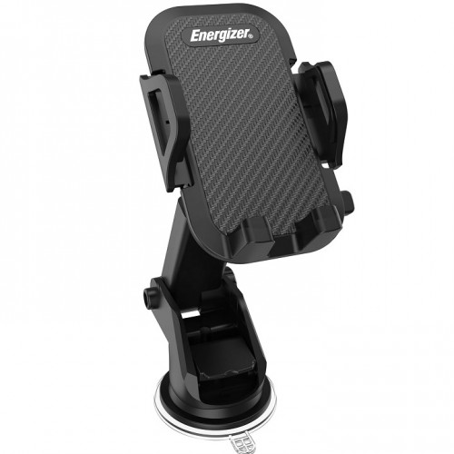 Energizer CKA2 Support de téléphone universel pour voiture Support à ventouse 360 ​​degrés - Noir