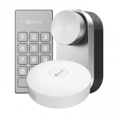 EZVIZ CS-DL01/DL01CP/A3 Smart Lock Kit With Included Internet Connection Hub and Smart Scenarios - 310500552