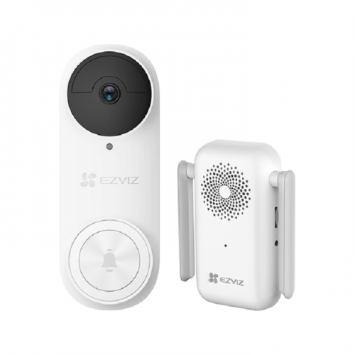 Ezviz DB2 2K Battery-powered Video Doorbell Kit - White - 318500194