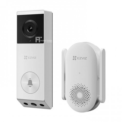 EZVIZ EP3x 2K Battery-Powered Video Doorbell - White - 318500211