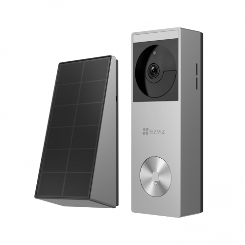 EZVIZ HP3 Pro 2K Battery-Powered Video Doorbell with Solar Panel - CS-HP3-PRO-R100 - 318500219