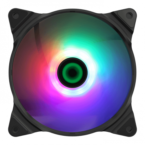 Gamemax FN-12Rainbow-C2 CASE FAN - Black