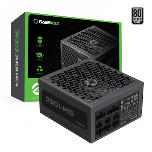 Gamemax GM-1050 1050W Power Supply - Black