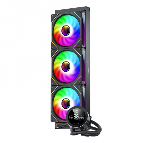 Gamemax IceBurg 360 Digital CPU Cooling Fan - Black