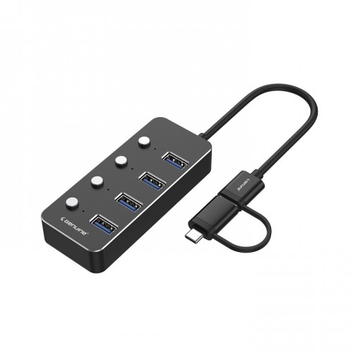 Genuine GN-HU34E 4 Port USB3.0 HUB