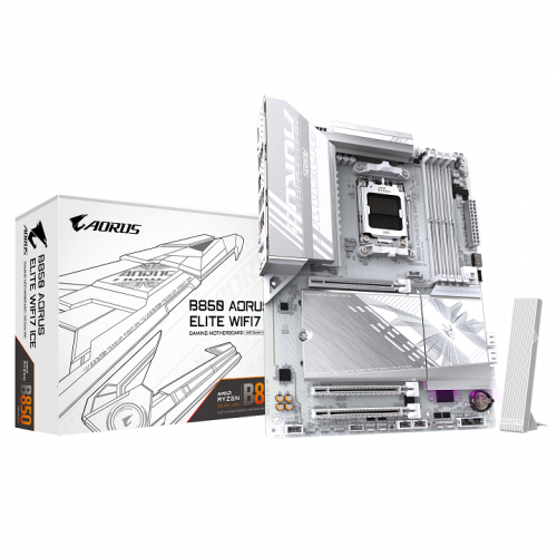 Gigabyte B850 Aorus Elite WIFI7 ICE AM5 ATX Motherboard