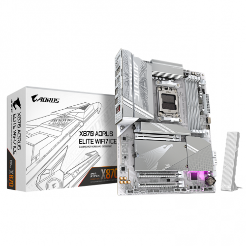 Gigabyte X870 AORUS ELITE WIFI7 ICE AM5 ATX Motherboard