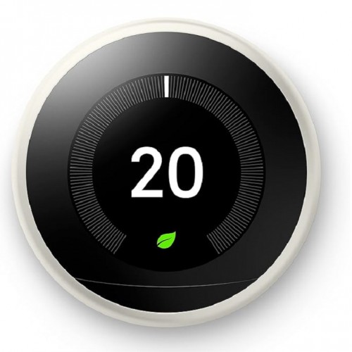 Google T3017US Nest Thermostat programmable d'apprentissage de 3e génération Blanc