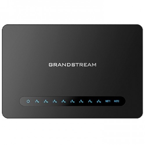 Grandstream HT818 v2 Powerful 8 port FXS Gateway with Gigabit NAT Router