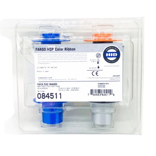 HID Fargo YMCK For HDP5600 500 images - 84511