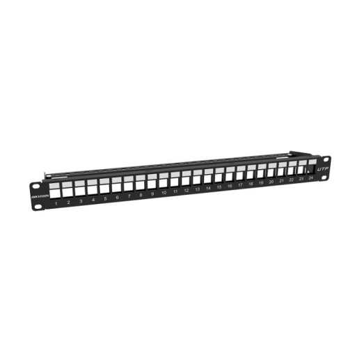 Hikvision DS-1CP0U24-1U Unsheilded 24-port Blanck Patch Panel, 1U - 307400774