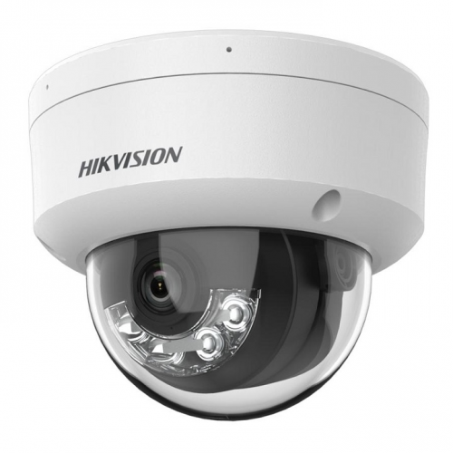 Hikvision DS-2CD1143G2-LIU (4MM) Caméra réseau à dôme fixe à lumière hybride intelligente 4MP