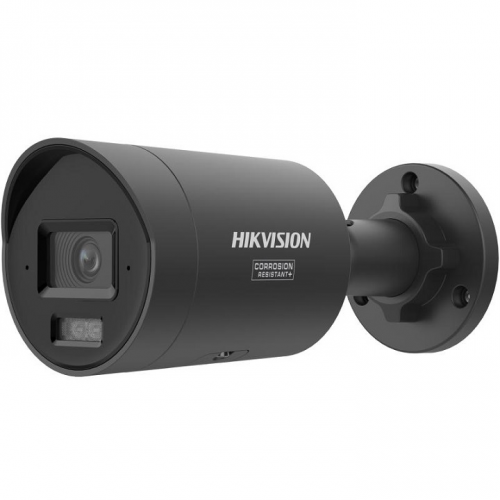 Hikvision DS-2CD2047G3-LI2UY (2,8 mm) Lampe hybride intelligente 4 MP avec caméra réseau Mini Bullet fixe ColorVu - Noir - 311330411
