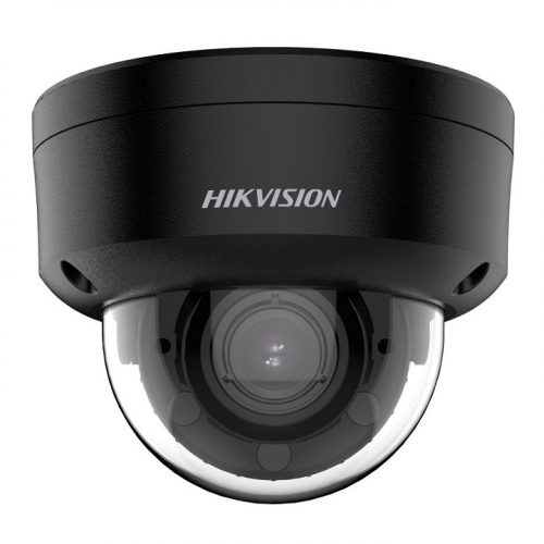 Hikvision DS-2CD2743G2-LIZS2U(2.8-12mm)(T) 4 MP Acusense Smart Hybrid Light Motorized Varifocal Dome Network Camera - Black - 311326218