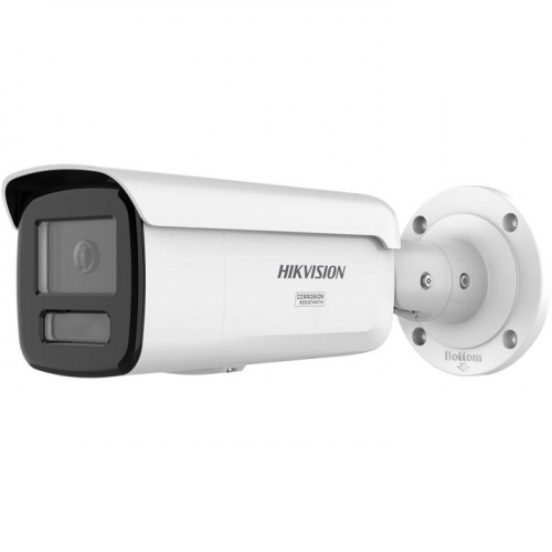 Hikvision DS-2CD2T67G3-LIY(2.8mm) 6 MP Smart Hybrid Light with ColorVu Fixed Bullet Network Camera - 311328139