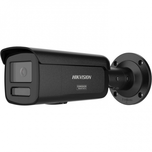 Hikvision DS-2CD2T67G3-LIY(2.8mm) 6 MP Smart Hybrid Light with ColorVu Fixed Bullet Network Camera - Black - 311330562