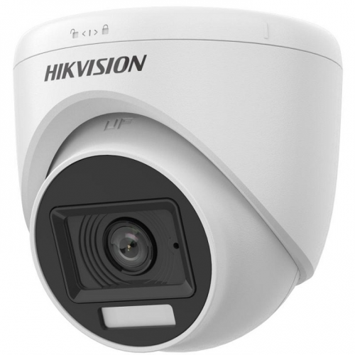 Hikvision DS-2CE76K0T-LPFS(3.6mm) 3K Smart Hybrid Light Audio Indoor Fixed Turret Camera