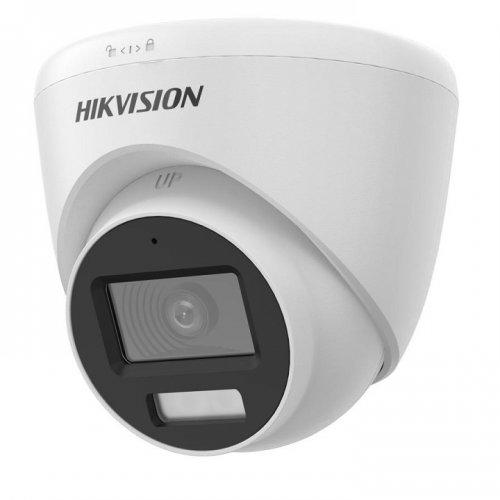 Hikvision DS-2CE78D0T-LFS(2.8mm) 2MP Smart Hybrid Light Audio Fixed Turret Camera - 327800055