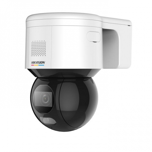 Hikvision DS-2DE3A400BW-DE/W(F1)(T5) 3-inch 4 MP ColorVu Wi-Fi Mini PT Dome Network Camera