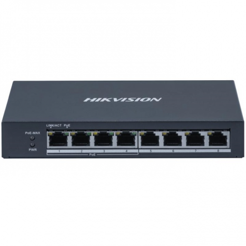 Hikvision DS-3E0508P-O 8-Port Gigabit Switch with 4 POE+ - 301802457
