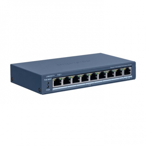 Hikvision DS-3E1309P-EI/M 8 Port Fast Ethernet Smart POE Switch