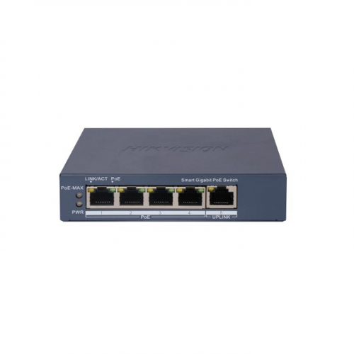 Hikvision DS-3E1505P-EI 4 Port Gigabit Smart POE Switch
