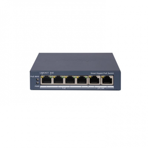 Hikvision DS-3E1506P-EI 4 Port Gigabit Smart POE Switch