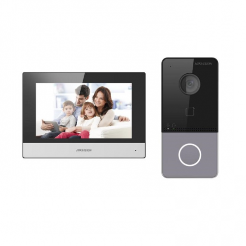 Hikvision DS-KIS603-P(B) IP Video Intercom Kit - 305303632