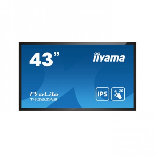 Écran interactif iiyama T4362AS-B1 43" 4K UHD VA ProLite