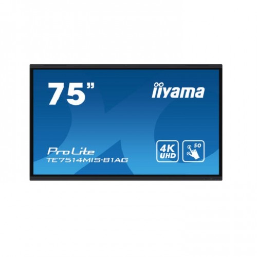 iiyama TE7514MIS-B1AG 75" 4K UHD VA ProLite Interactive Display