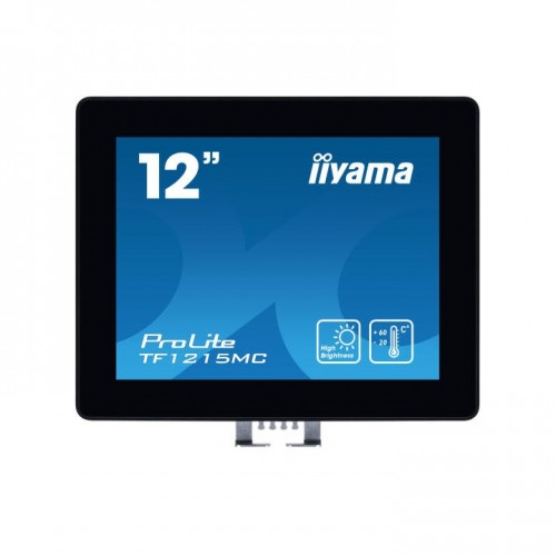 iiyama TF1215MC-B1 12" XGA IPS ProLite Open Frame Interactive Display