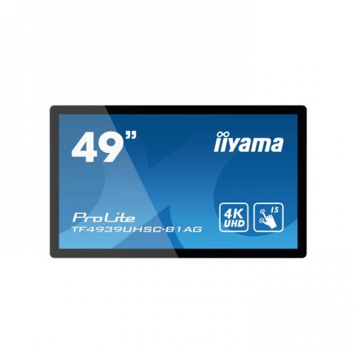 Écran interactif iiyama TF4939UHSC-B1AG 49" 4K UHD IPS LED ProLite