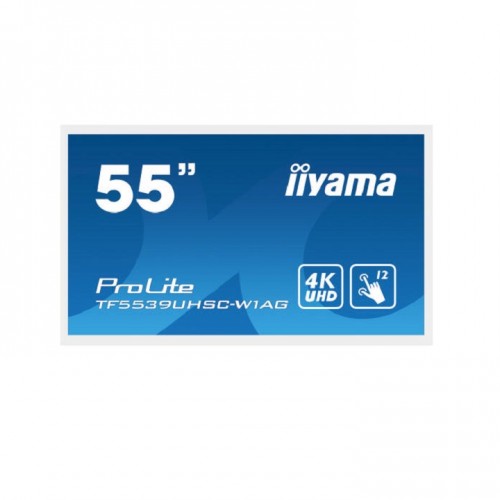 شاشة تفاعلية iiyama TF5539UHSC-W1AG مقاس 55 بوصة 4K UHD IPS LED ProLite